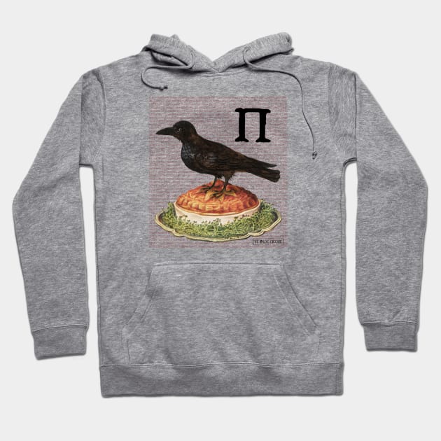 Pi Day as the Crow Flies Hoodie by yeoldecrimepodcast